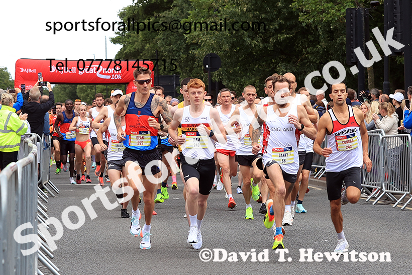 The 2025 AJ Bell Great North 10k, Newcastle. Photo: David T. Hewitson/Sports for All Pics